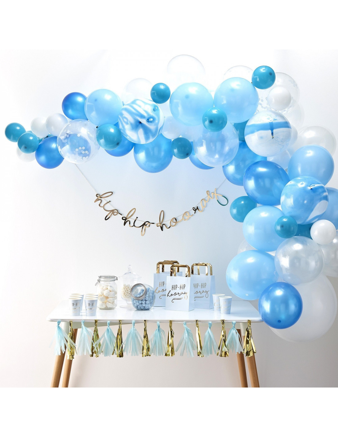 Decoration Anniversaire 70 Ans Homme, Bleu Ballons Anniversaire