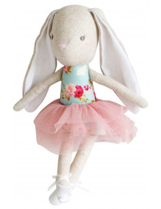 Petite Poupée Lapin Millie Tutu Gris Alimrose