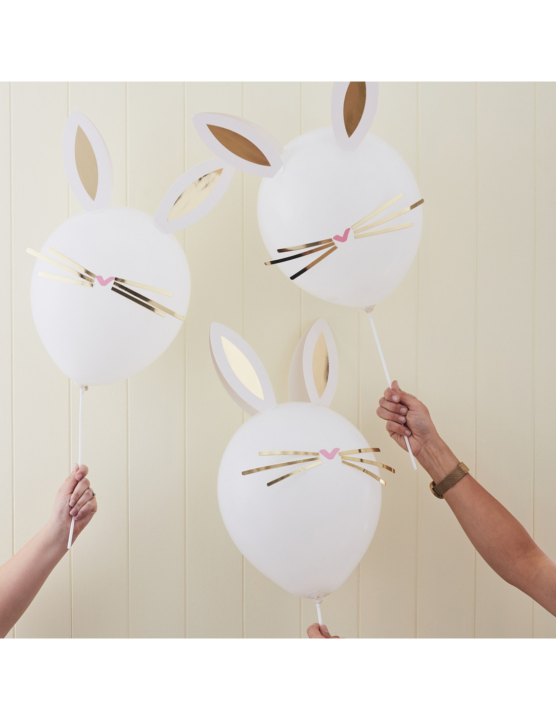 Ballons de pâques en forme de lapin, 2 pièces/ensemble, à hélium, en  aluminium, pour fête prénatale, mariage, anniversaire - AliExpress