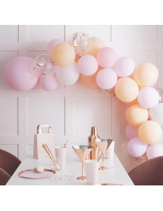 Kit arche 65 ballons - Pastel - Jour de Fête - Accessoires - Ballon et  Accessoire