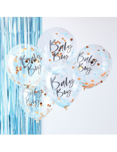 5-ballons-confettis-bleus-baby-boy-deco-baby-shower-garcon