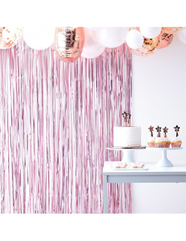 rideau-de-franges-rose-metallise-mat-accessoires-photobooth