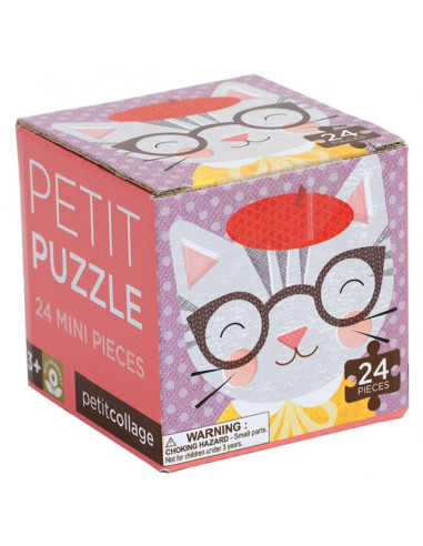 Mini Puzzle Chat Marque Petit Collage