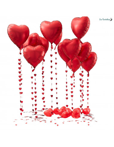 Ballons cœur rouge premium Add a Touch of Romance pour mariages et  événements