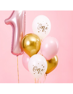 Ballons Anniversaire 1 An : Gonflable, Métallique, Chiffre - Les Bambetises