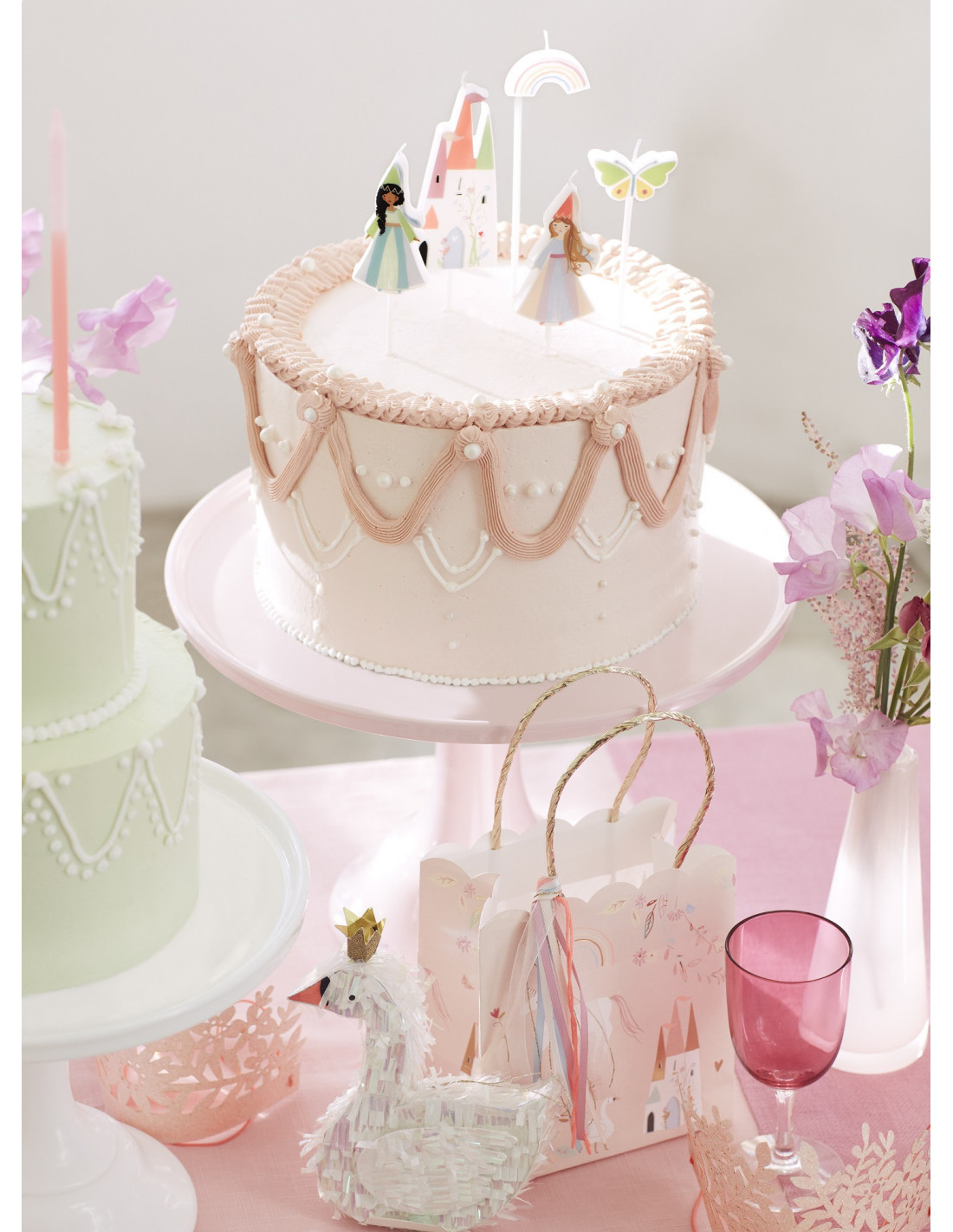 Bougies d'anniversaire pastel Meri Meri - Pastel Shop