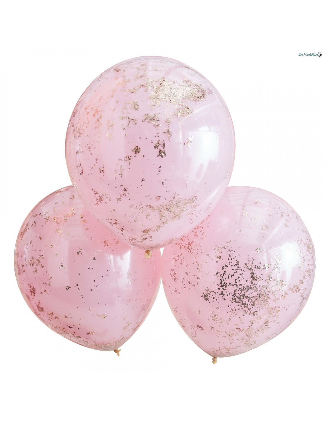 Forfait fête 30 ans or rose - soirée à thème 77 pièces - Confettis