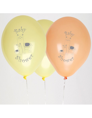 8-ballons-baby-shower-lama-pastel-decoration-baby-shower-fille-garcon