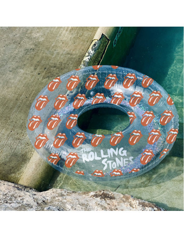 Bouée Ronde Rolling Stones à Paillettes Sunnylife
