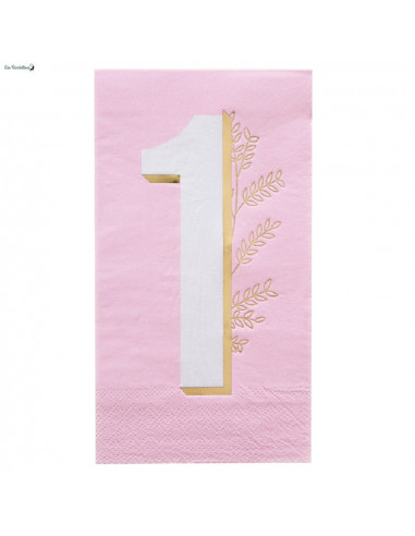 16-serviettes-rose-pastel-or-chiffre-1