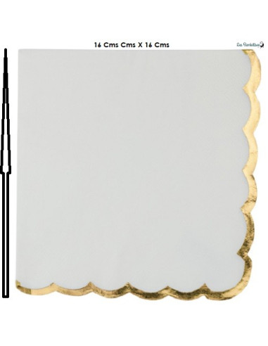 16-serviettes-en-papier-blanches-bordure-or