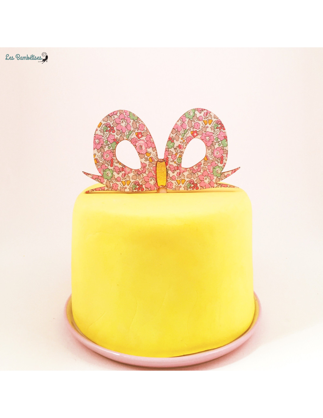 Cake Topper Happy Birthday Bois - Les Bambetises