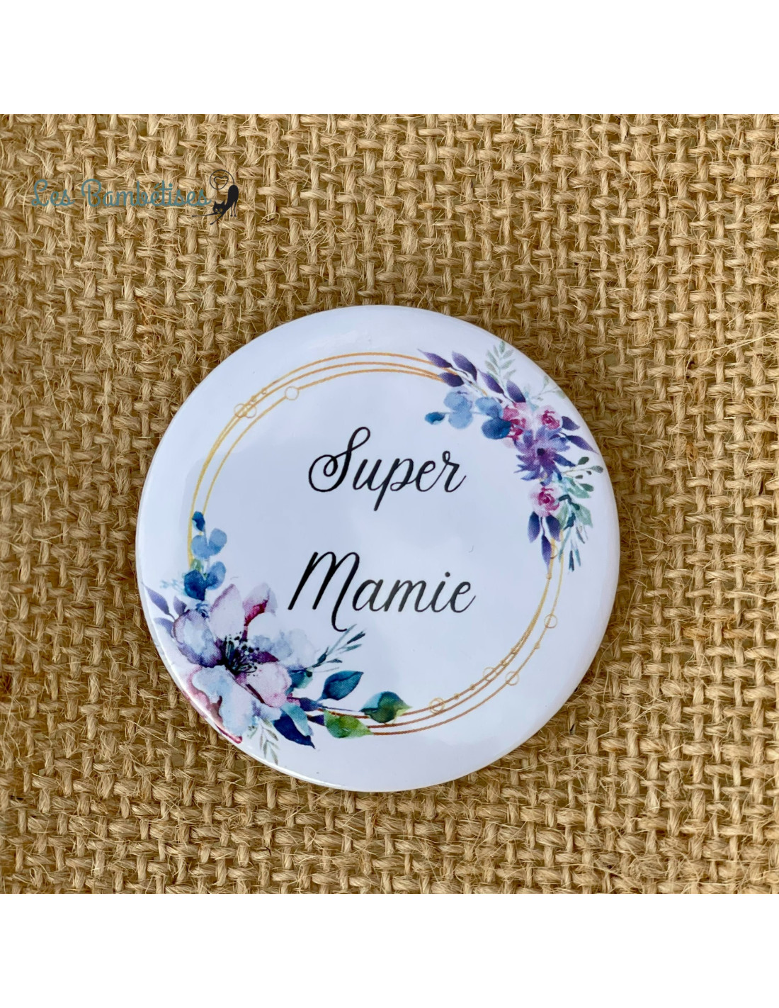 Badge cadeau Super mamie – FPM magnet
