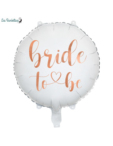 ballon-evjf-rond-bride-to-be-rose-gold-45-cms