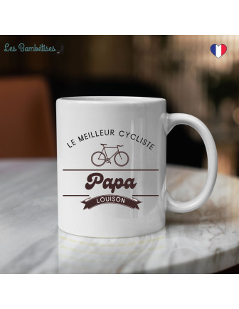 Cadeau noël papa  Idée cadeau papa mug noël avec prénom