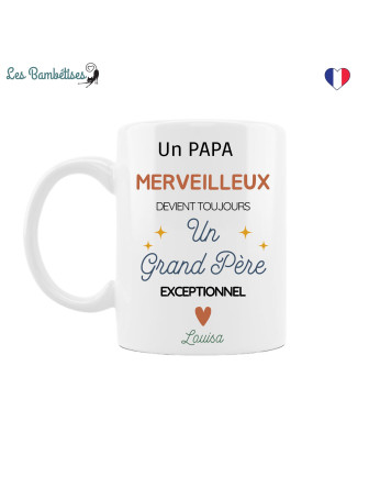 Mug Papa Cycliste Personnalisé - Les Bambetises