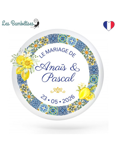 badge-magnet-porte-cle-mariage-dolce-vita-personnalise-cadeau-invite-mariage