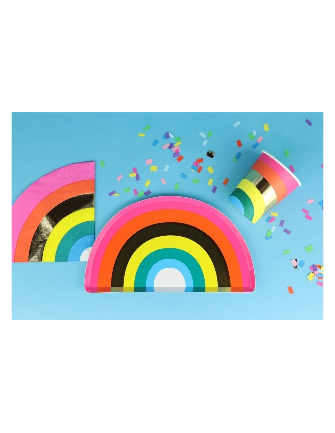 Grand Ballon Licorne Multicolore Holographique 137cms - Les Bambetises