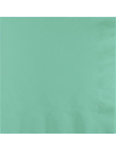 Serviettes en papier vert menthe